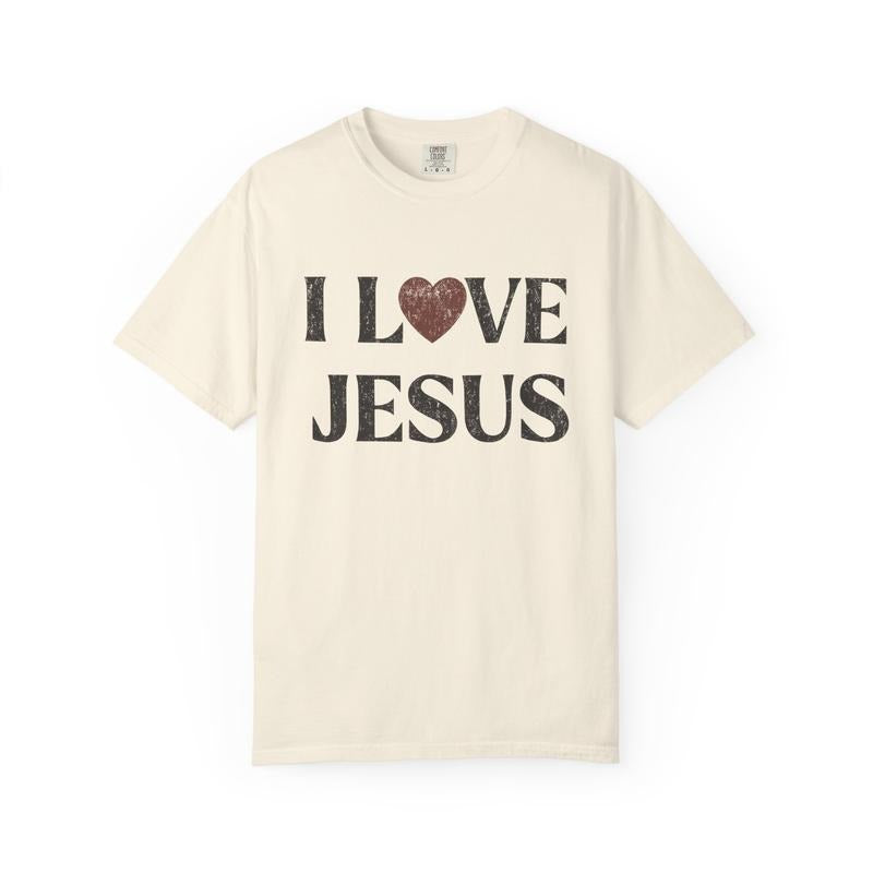 I LOVE JESUS SHIRT Hoodie, Sweatshirt | GrindPrints.com