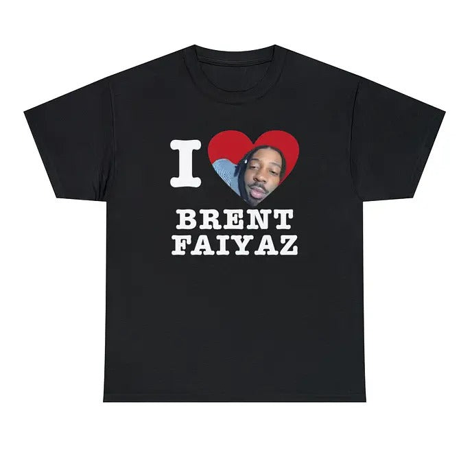 I Love Brent Shirt Faiyaz Fans T-Shirts, Hoodie, Sweatshirt