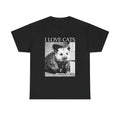 I Love Cats Opossum T-Shirt Hoodie, Sweatshirt | GrindPrints.com