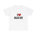 I Love Doja Cat Heavy T-Shirt, Unisex, Gift, Graphic T Shirt, Gift For Him, Gift For Her, Menswear Cotton Classic Casual...
