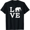 I Love Elephants T-Shirt Funny T-Shirt Made in USA Hoodie, Sweatshirt | GrindPrints.com