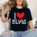 I Love Elvis Name Personalized Guy BFF Friend Heart Cotton 100% Top Womenswear T-Shirts, Hoodie, Sweatshirt