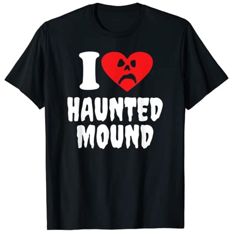 I Love Haunted Mound Sematary T-Shirt | Unisex Cotton Tee Gift | Size S-5XL | NEW Hoodie, Sweatshirt | GrindPrints.com
