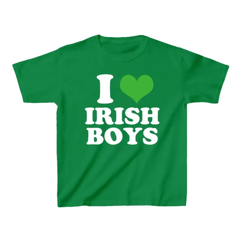 I Love Irish Baby 100% Cotton Made USA T-Shirts, Hoodie, Sweatshirt