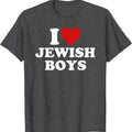 I Love Jewish I Heart Jewish Cotton Size S 5XL T-Shirts, Hoodie, Sweatshirt