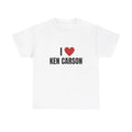 I Love Ken Carson Heavy T-Shirt, Graphic T-Shirt, Unisex, Gift, Graphic, Music, I Love Top Tee Shirt, Trendy Tee, Trendy...