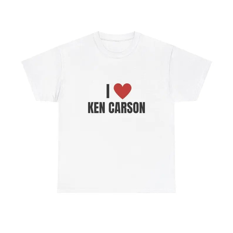 I Love Ken Carson Heavy T-Shirt, Graphic T-Shirt, Unisex, Gift, Graphic, Music, I Love Top Tee Shirt, Trendy Tee, Trendy...