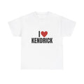 I Love Kendrick Heavy T-Shirt, Unisex, Gift, Graphic T Shirt, Gift For Him, Gift For Her, Menswear Cotton Classic Casual...