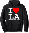 I Love LA Los Angeles Pullover Hoodie | Unisex Hooded Sweatshirt T-Shirts | GrindPrints.com