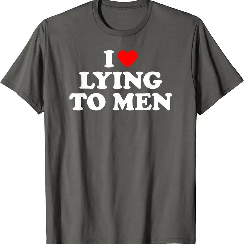 I Love Lying I Heart Lying Cotton Size S 5XL T-Shirts, Hoodie, Sweatshirt