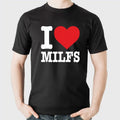 I Love Milfs T-Shirt,  Custom tee Printing, Stag Hen Top Text Tee, Stag Hen, Unisex Novelty Gift Hoodie, Sweatshirt