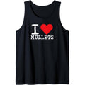 I Love Mullets I Heart Mullets Funny Redneck Mullet Tank Top Made in USA T-Shirts, Hoodie, Sweatshirt | GrindPrints.com