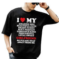 I Love My Amazing Hot Girlfriend So Please Stay Away Me Heart Romantic Couple Meme Shirt I Heart My Girlfriend Shirt T-Shirts, Hoodie, Sweatshirt