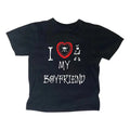 I Love My Boyfriend Baby Tee, Gothic Emo Girl Baby Tee, Y2k Top Women Streetwear, Grunge 2000s, Women Fitted T-Shirt,...