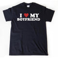 I Love My Boyfriend T-shirt, I Heart My Boyfriend Shirt, Valentine's Day Tee Shirt, Valentine Gift, Boyfriend Shirt For...