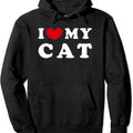 I Love My Cat I Heart My Cat Hooded T-Shirts, Hoodie, Sweatshirt