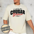 I Love My Cougar Girlfriend Comfort Colors Shirt, Funny Gift for Boyfriend, I Love My Girlfriend Shirt, I Heart My...