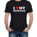 I Love My Girlfriend T Shirt, Gift Joke Birthday Valentines Day, Boyfriend Shirt For Him, Funny Valentine's Day Shirt,...