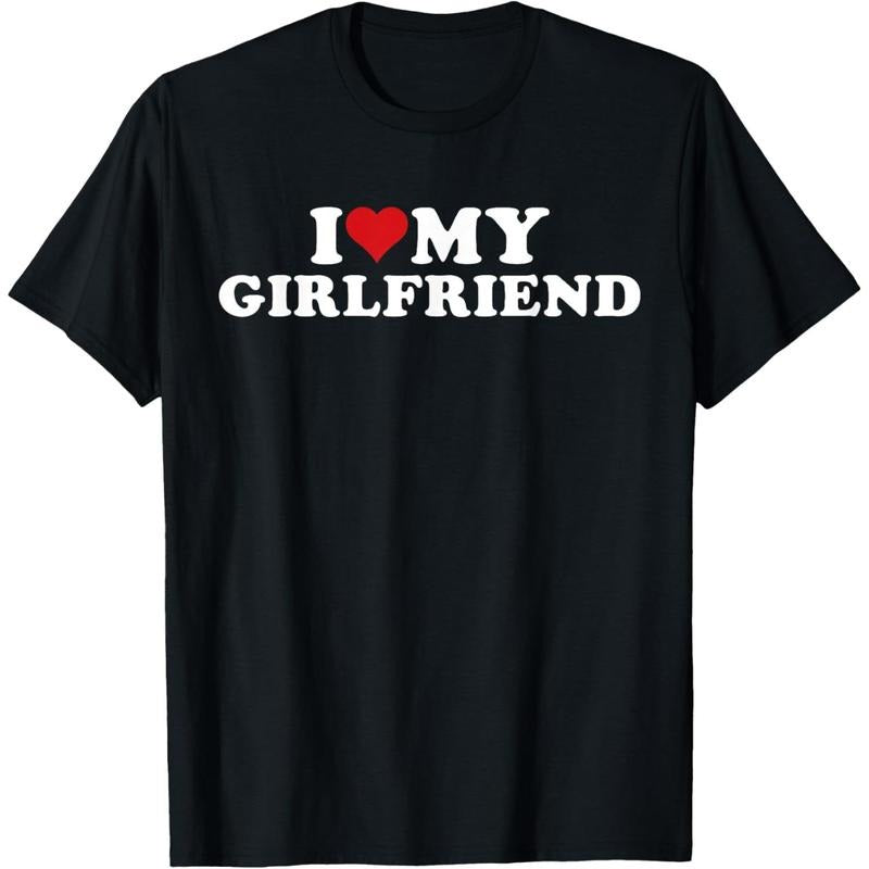 I Love My Hot Girlfriend I Heart My Hot Girlfriend GF T-Shirt made in usa Hoodie, Sweatshirt | GrindPrints.com