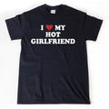 I Love My Hot Girlfriend Shirt, I Heart My Hot Girlfriend T-shirt, Valentine's Day Gift for Boyfriend or Girlfriend,...