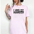 I Love My Husband But Sometimes I Wanna Square Up Shirt, Sarcastic Wife Saying Shirt, Wife Joke Shirt, Married Couple...