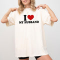 I Love My Husband Tee, Wifey Graphic T-shirt, Spoiled Wife Unhinged Shirt, Soulmate Shirt, Funny Shirts For Women, Wife...