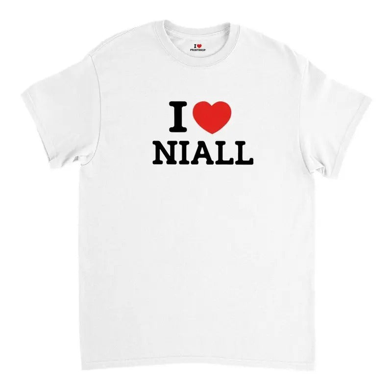 I Love Niall Horan, Unisex T-Shirt,   Gift For Couple, i lover shirt, Trending shirt, Gift for him Hoodie, Sweatshirt