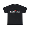 I Love One Direction I Heart One Direction Shirt Trending Shirt Him Cotton T-Shirts, Hoodie, Sweatshirt