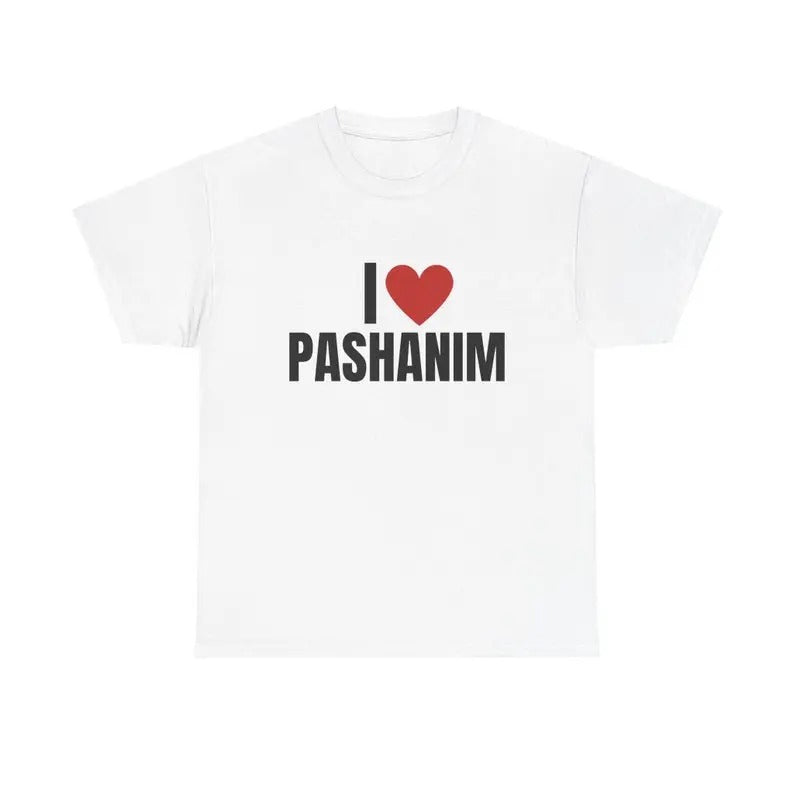I Love Pash@nim T-shirt, Graphic T-Shirt, Unisex Shirt, Streetstyle, Fashion, Rap, Urban, Pashanim, Modern Streetstyle, I...