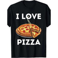 I Love Pizza - Food Lover Foodie T-Shirt made in usa Hoodie, Sweatshirt | GrindPrints.com