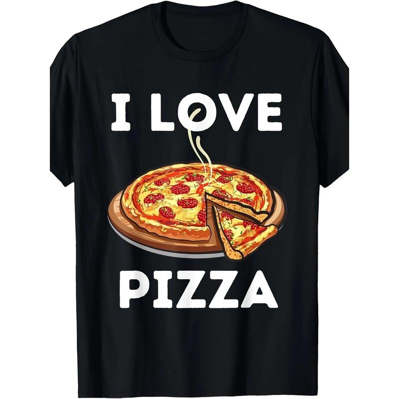 I Love Pizza - Food Lover Foodie T-Shirt made in usa Hoodie, Sweatshirt | GrindPrints.com