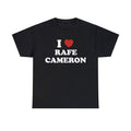I Love Rafe Cameron Unisex Tee, Outer Banks Movie T shirt Hoodie, Sweatshirt | GrindPrints.com