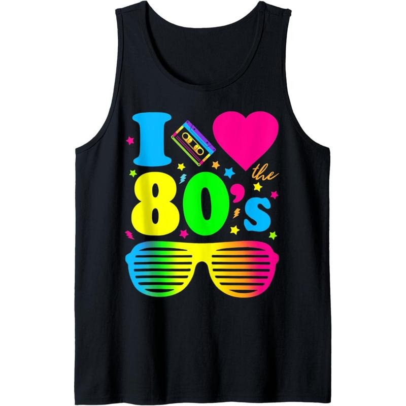I Love The 80s Clothes for Women and Men Party Funny Tee Tank Top Made in USA Hoodie, Sweatshirt | GrindPrints.com