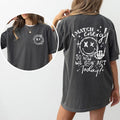 I Match Energy, How We Going To Act, Skeleton, Smiley Tshirt, Women's Crew Neck, Crewneck Hoodie, Sweatshirt
