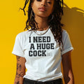I Need a Huge cocktail, Funny Gag Gift Adult Humor Drinking Gift Hoodie, T-shirt and sweater Sweatshirt | GrindPrints.com