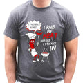 I Proudly Admit I Rub My Meat Before I Stick It In - Bella Canvas T-Shirt Hoodie, Sweatshirt | GrindPrints.com