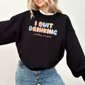 I Quit Drinking Just Kidding I'm Pregnant Shirt Sweatshirt Hoodie, Mama T-Shirt, New Mom Gift, Pregnancy Announcement...
