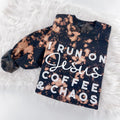 I Run Jesus Coffee Chaos Marbled Comfy Womenswear Tops T-Shirts, Hoodie, Sweatshirt