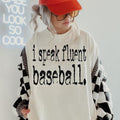 I Speak Fluent Baseball DTF Transfers - THIS IS NOT A SHIRT Hoodie, Sweatshirt | GrindPrints.com