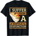 I Suffer From A Reptile Dysfunction Bearded Dragon Lizard T-Shirt made in usa Hoodie, Sweatshirt | GrindPrints.com
