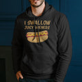 I Swallow Juicy Hoodie, Hot Dog, Unisex. T-Shirts, Sweatshirt | GrindPrints.com