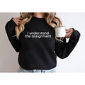 I Understand the Assignment Shirt, Kamala Harris election 2024 for President Unisex Cotton Tshirt Hoodie, Sweatshirt