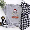 I Want A Hippopotamus For Christmas Shirt, Hippo Christmas Lights Sweatshirt, Xmas Party Shirt, Family Christmas Shirt...