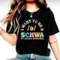 I Want to be a SCHWA It's Never Stressed T-shirt, Funny Reading Shirt, Literacy Coach Shirt, Reading Teacher, English...