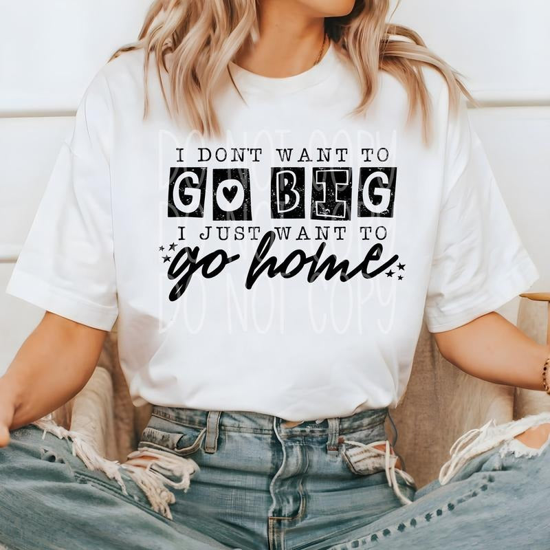 I don't want to go Big DTF Transfers - THIS IS NOT A SHIRT Hoodie, Sweatshirt | GrindPrints.com