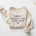 I dont really care Margaret Sweater, JD Vance Tshirt, Conservative Gift, I don't really care interview Vance 2P0YZ...