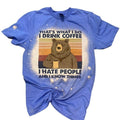 I drink coffee and Know things t-shirt Hoodie, Sweatshirt | GrindPrints.com