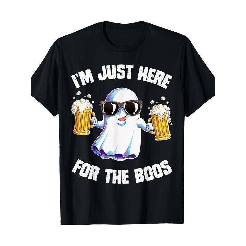 I just came for the boos-the Halloween Ghost T-shirt for men and women made in usa Hoodie, Sweatshirt | GrindPrints.com