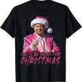 I'll Be Home For Christmas Funny Santa Trump Xmas Pajamas T-Shirt Hoodie, Sweatshirt | GrindPrints.com