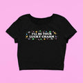 I'll Be Your Lucky Charm Baby tee  Cute Clover Fitted Graphic Top  Y2K Baby Tee  Gift For Girlfriend  St Patricks Day...